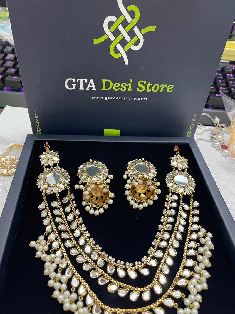 Necklace Set - Necklaces by GTA Desi Store