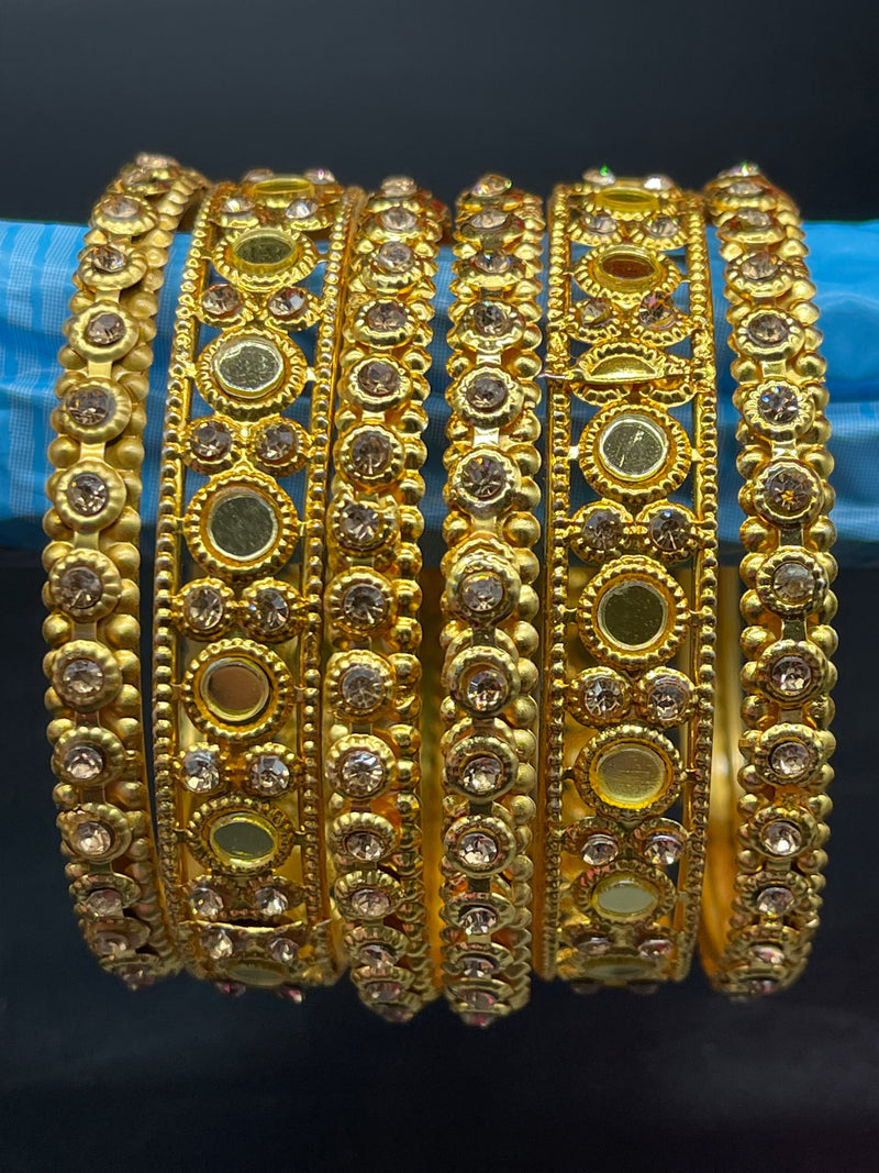 Gold Bangles Canada | Metal Bangles ; GTA Desi Store - bangles by GTA Desi Store