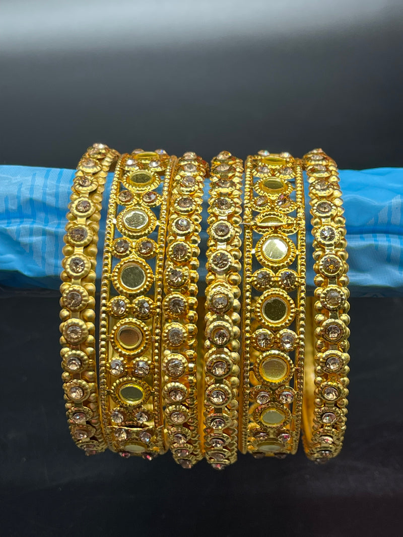 Gold Bangles Canada | Metal Bangles ; GTA Desi Store - bangles by GTA Desi Store