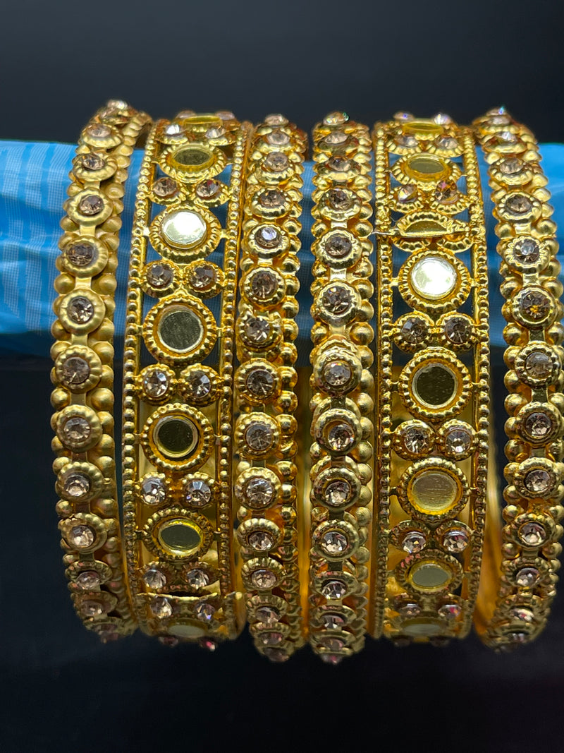 Gold Bangles Canada | Metal Bangles ; GTA Desi Store - bangles by GTA Desi Store