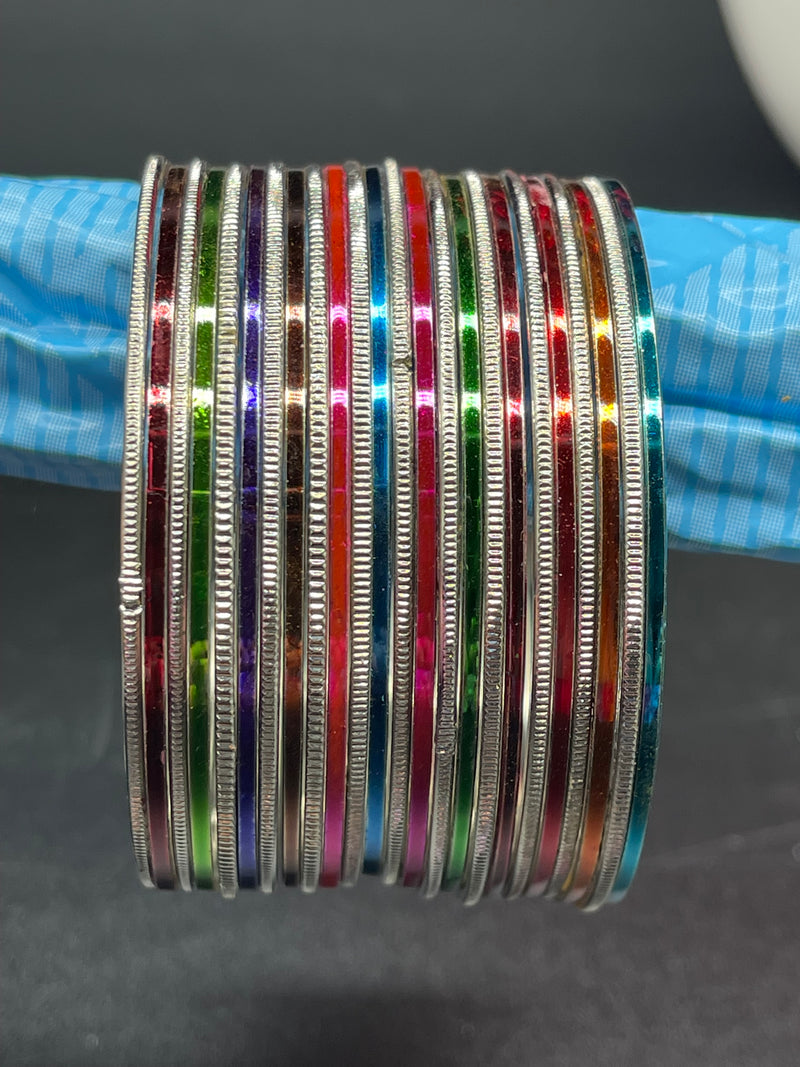 Buy Fancy Metal Bangles Multi color ; GTA Desi Store - bangles by GTA Desi Store