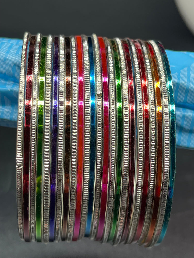 Buy Fancy Metal Bangles Multi color ; GTA Desi Store - bangles by GTA Desi Store