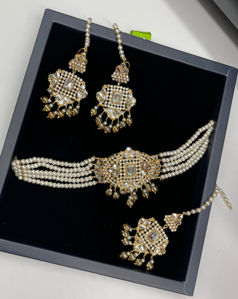 Beautiful Necklace Set - Necklaces by GTA Desi Store