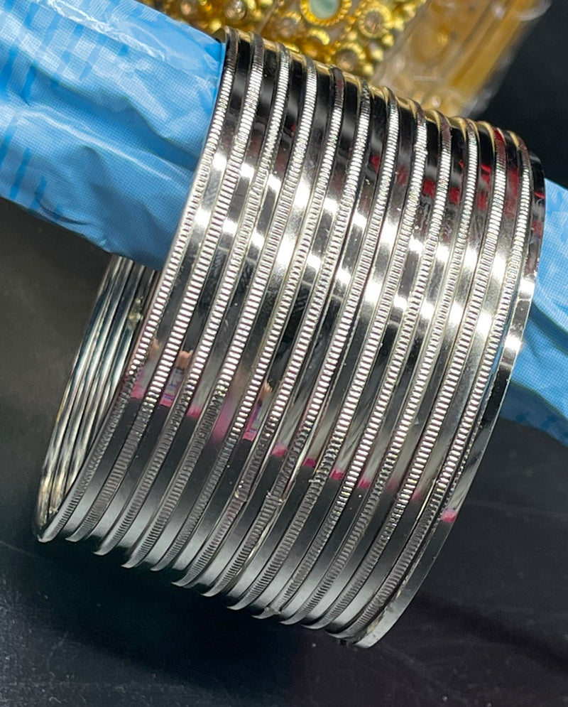 Silver Bangles Canada | Metal Bangles ; GTA Desi Store - bangles by GTA Desi Store