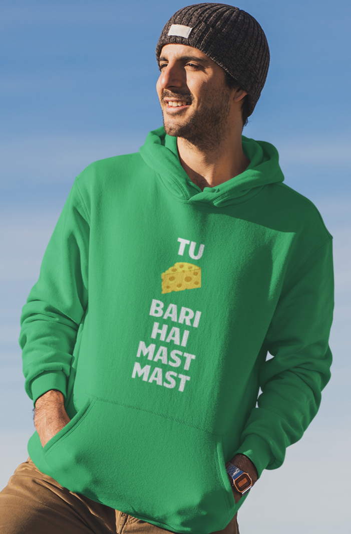 Tu Cheese Bari Hai Mast Mast Unisex Heavy Blend™ Hooded Sweatshirt - Hoodie by GTA Desi Store