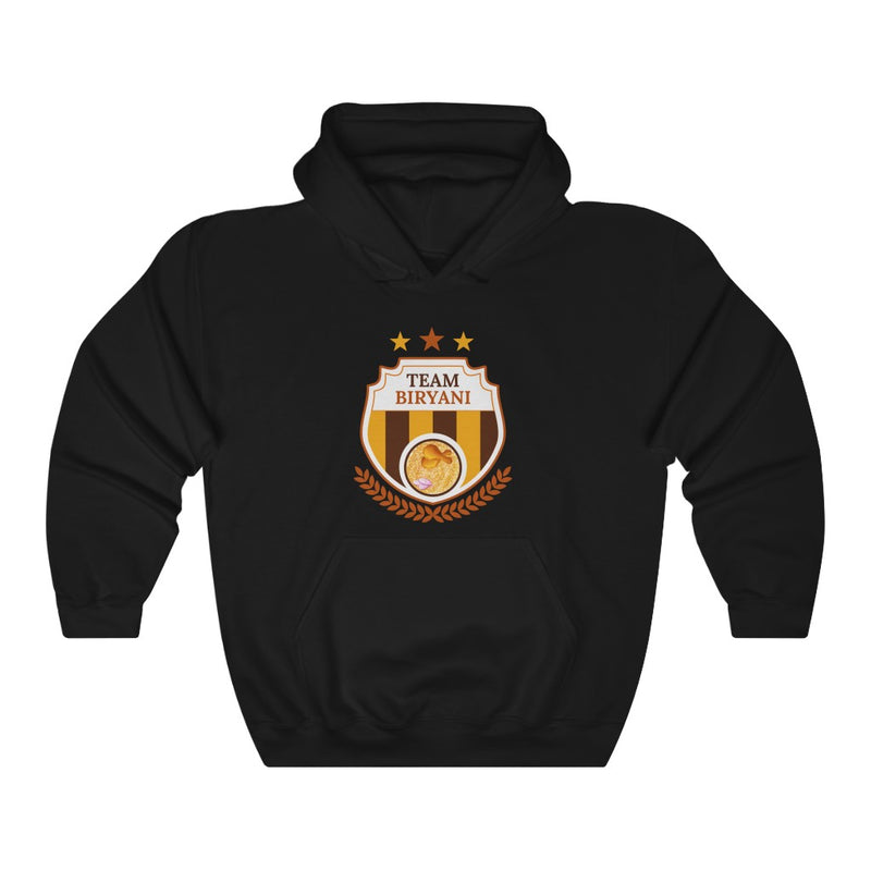 Team Biryani Unisex Heavy Blend™ Hooded Sweatshirt - Black / S - Hoodie by GTA Desi Store