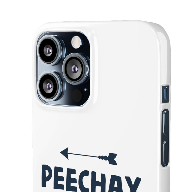 Peechay Dekho Peechay Snap Cases iPhone or Samsung - iPhone 13 Pro Max / Glossy - Phone Case by GTA Desi Store