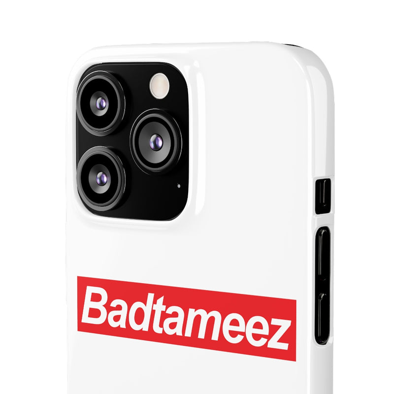 Badtameez Snap Cases iPhone or Samsung - iPhone 13 Pro / Glossy - Phone Case by GTA Desi Store