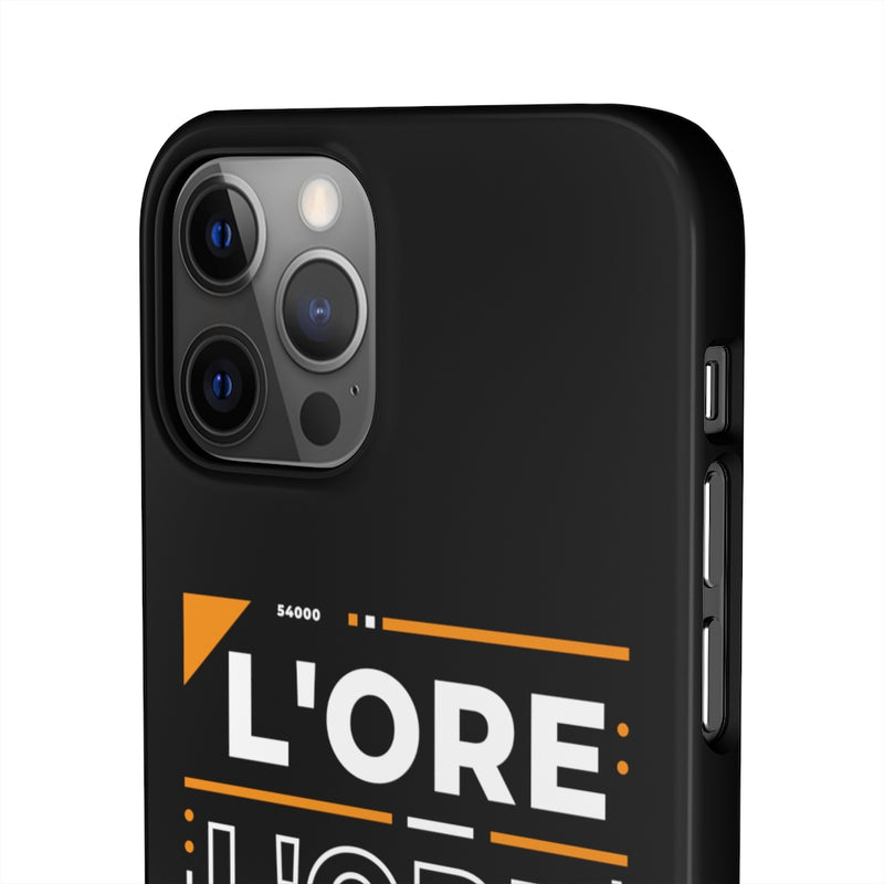 L'ore L'ore Ey Andey Wala Burger Jammeya E Nai Snap Cases iPhone or Samsung - iPhone 12 Pro / Glossy - Phone Case by GTA Desi Store