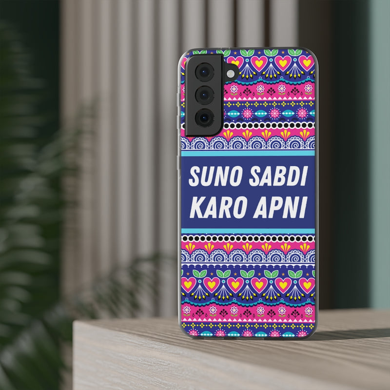 suno sabdi karo apni Flexi Cases - Phone Case by GTA Desi Store