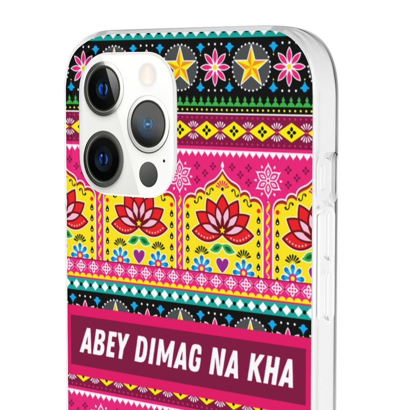 Abey Dimag Na Kha Flexi Cases - Phone Case by GTA Desi Store