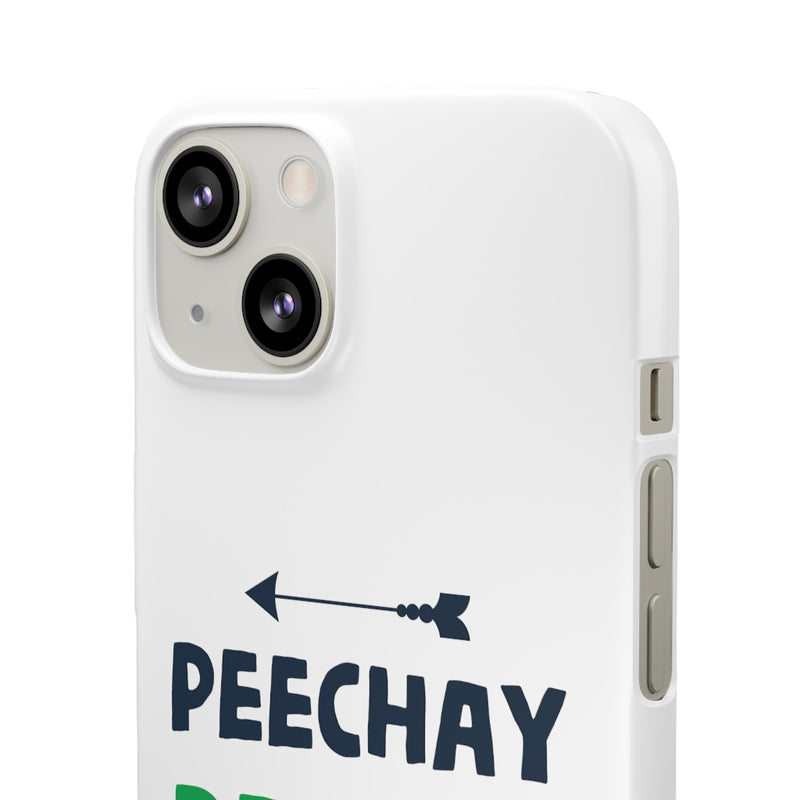Peechay Dekho Peechay Snap Cases iPhone or Samsung - iPhone 13 / Matte - Phone Case by GTA Desi Store