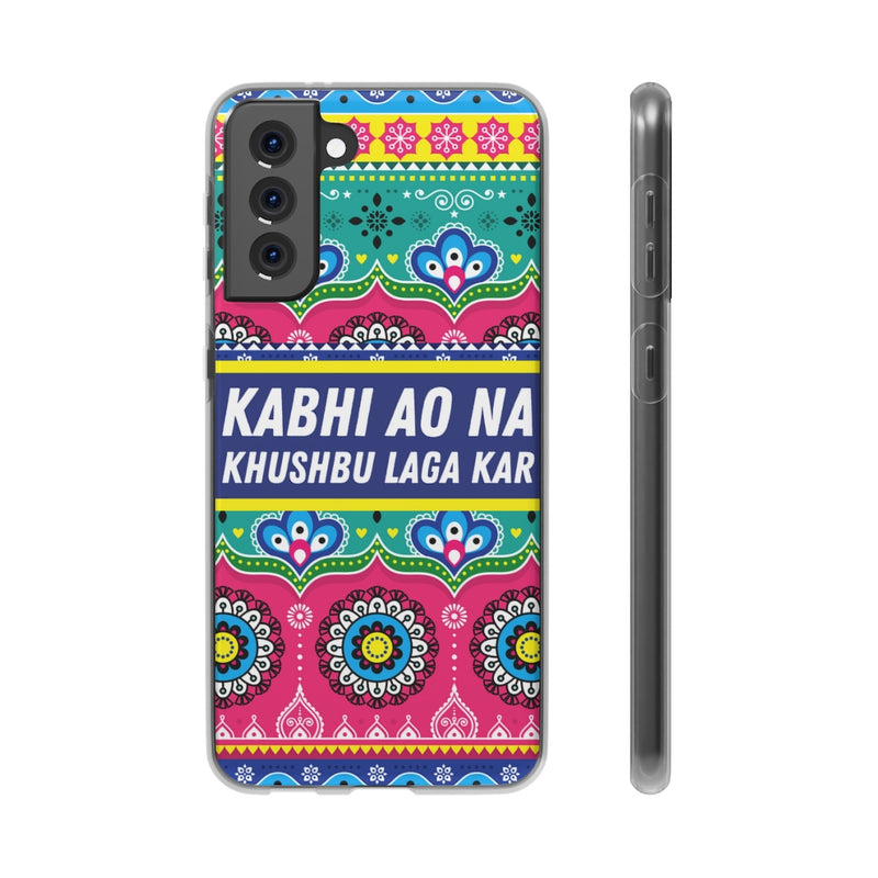 Kabhi Ao Na Khushbu Laga Kar Flexi Cases - Samsung Galaxy S21 Plus with gift packaging - Phone Case by GTA Desi Store