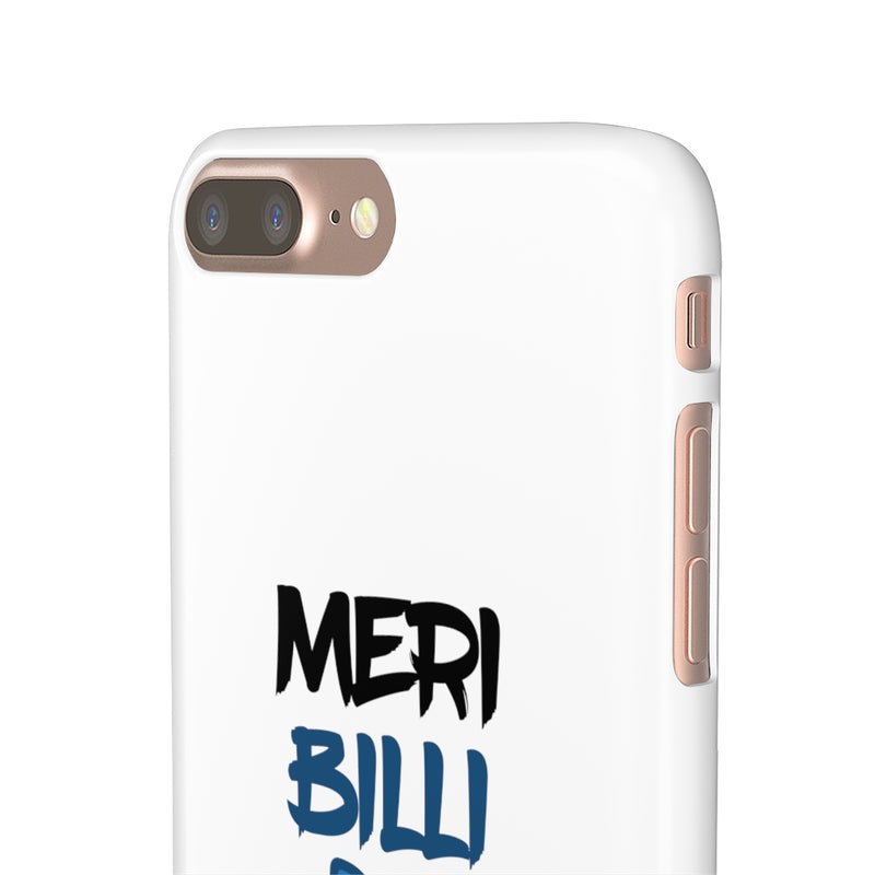 Meri Billi Menu Meow Snap Cases iPhone or Samsung - iPhone 7 Plus / Glossy - Phone Case by GTA Desi Store