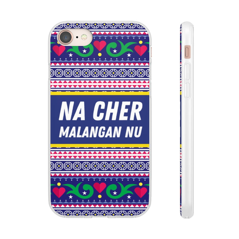 Na Cher Malangan Nu Flexi Cases - iPhone 8 with gift packaging - Phone Case by GTA Desi Store