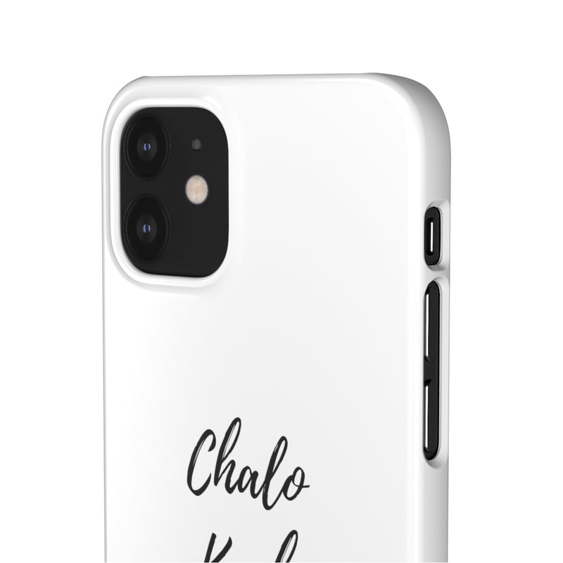 Chalo Kuch Kaand Karien Snap Cases iPhone or Samsung - iPhone 12 Mini / Glossy - Phone Case by GTA Desi Store