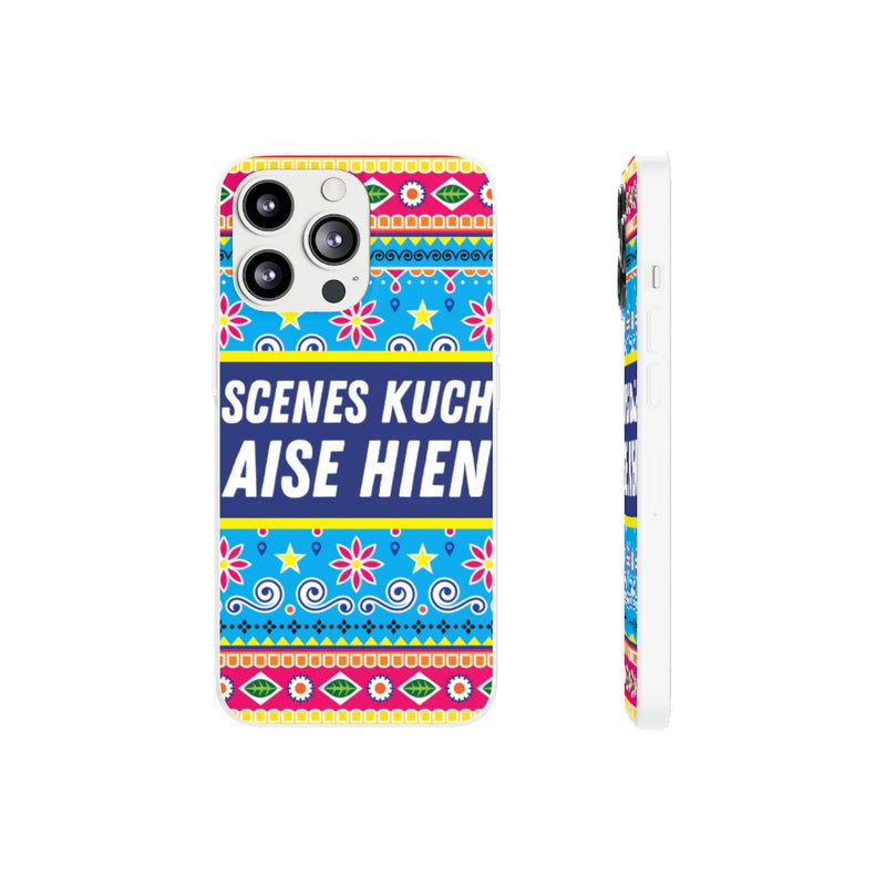 scenes kuch aise hien Flexi Cases - iPhone 13 Pro with gift packaging - Phone Case by GTA Desi Store