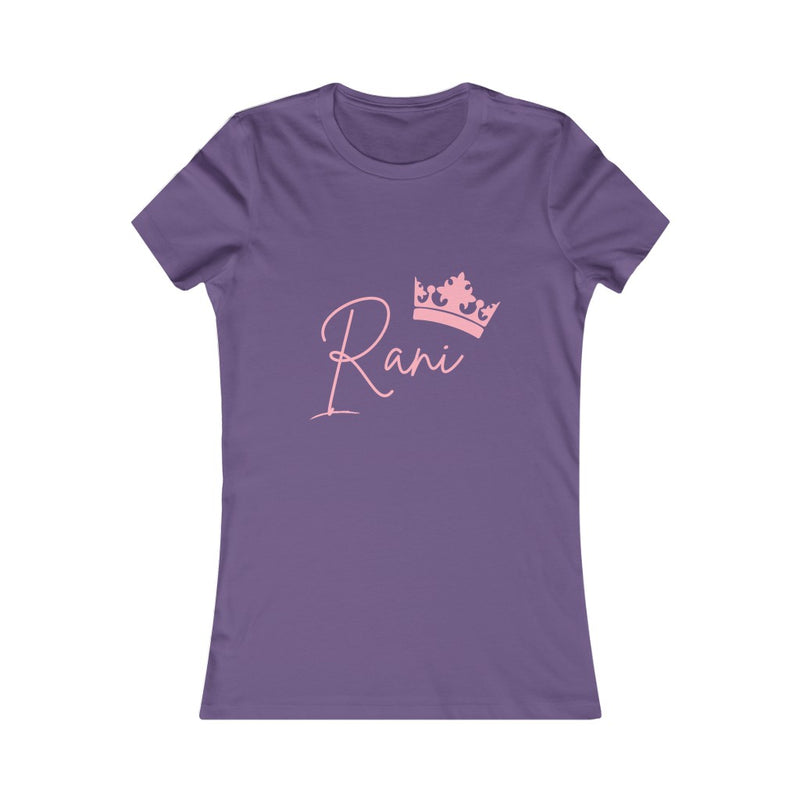 Rani Women's Favorite Tee - Purple / S - T-Shirt by GTA Desi Store