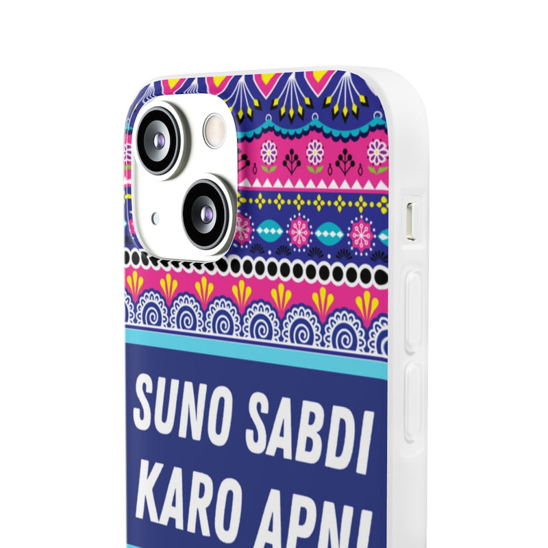 suno sabdi karo apni Flexi Cases - Phone Case by GTA Desi Store