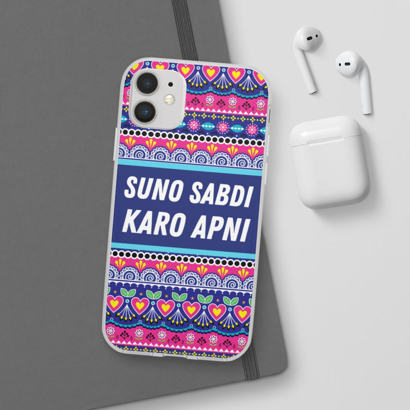 suno sabdi karo apni Flexi Cases - Phone Case by GTA Desi Store