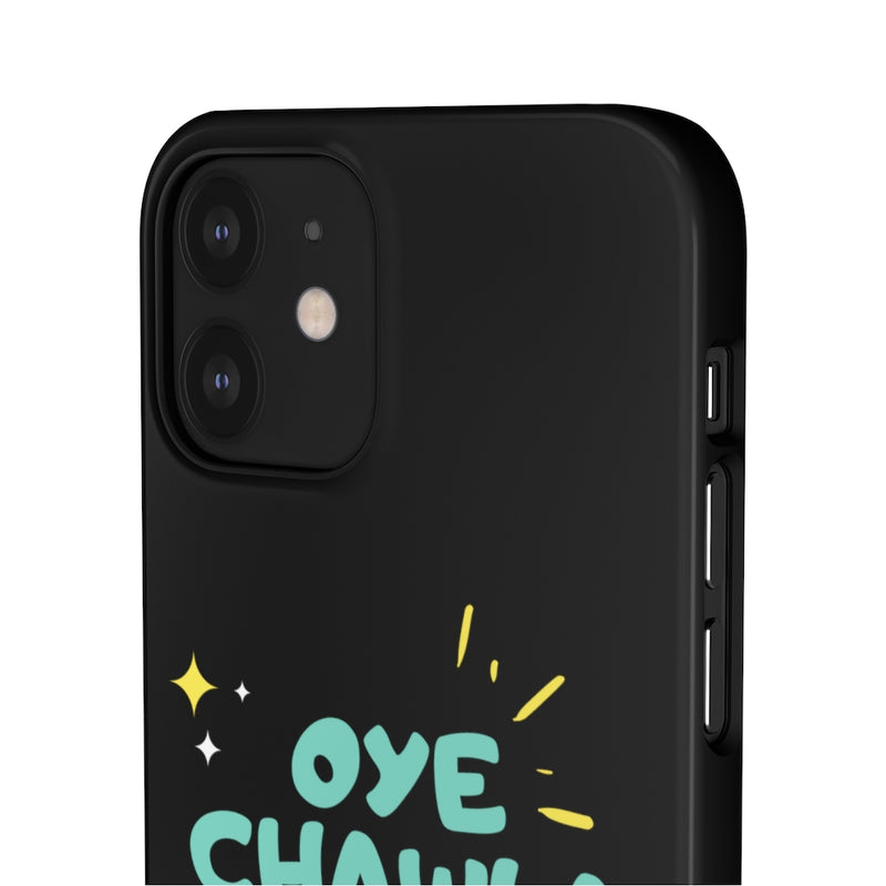 Oye Chawla Na Maar Youth Snap Cases iPhone or Samsung - iPhone 12 / Glossy - Phone Case by GTA Desi Store