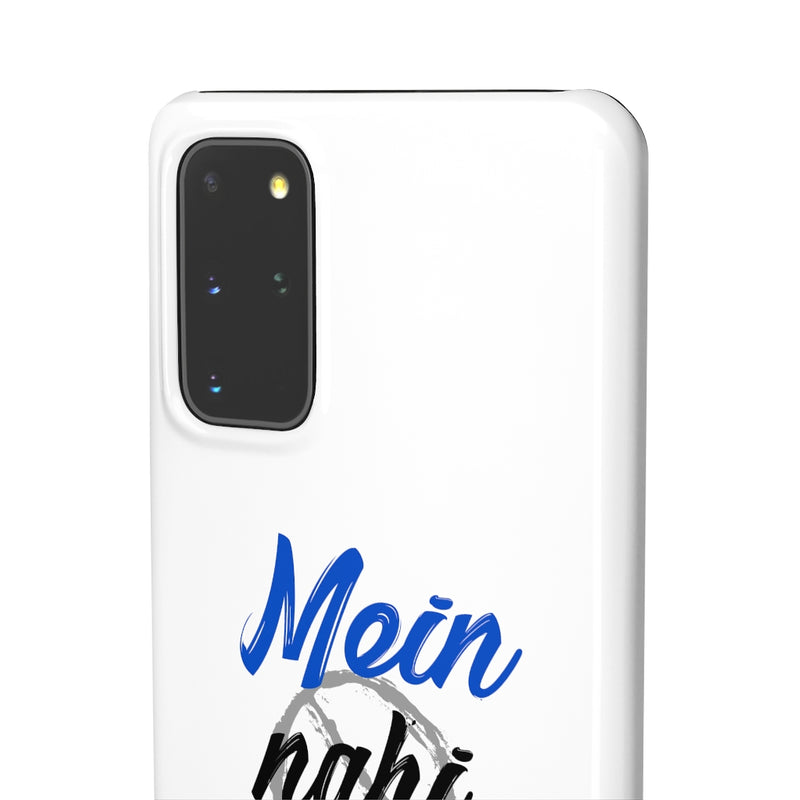 Mein Nahi Bataon gaa Snap Cases iPhone or Samsung - Samsung Galaxy S20+ / Glossy - Phone Case by GTA Desi Store