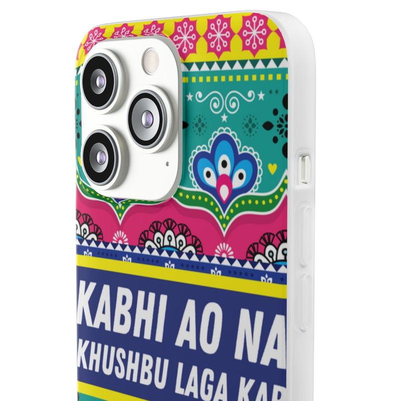Kabhi Ao Na Khushbu Laga Kar Flexi Cases - Phone Case by GTA Desi Store