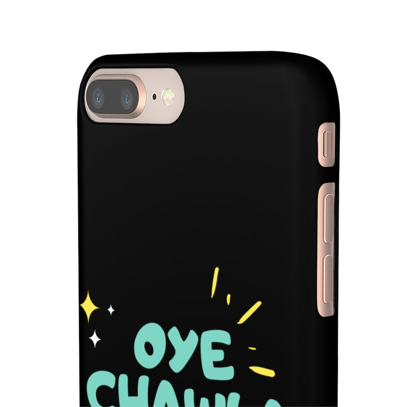 Oye Chawla Na Maar Youth Snap Cases iPhone or Samsung - iPhone 8 Plus / Matte - Phone Case by GTA Desi Store