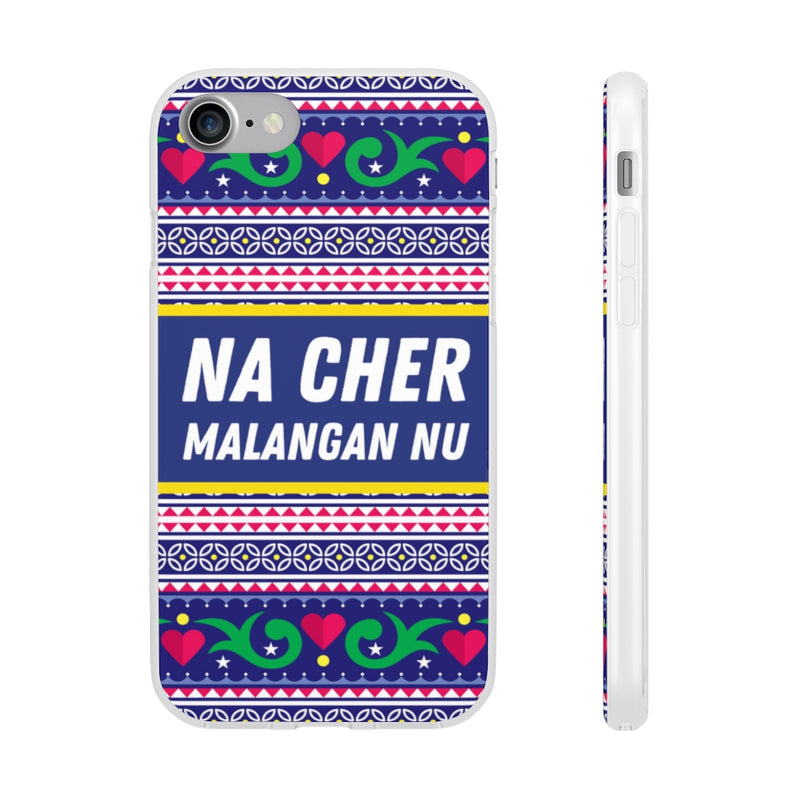 Na Cher Malangan Nu Flexi Cases - iPhone 7 with gift packaging - Phone Case by GTA Desi Store