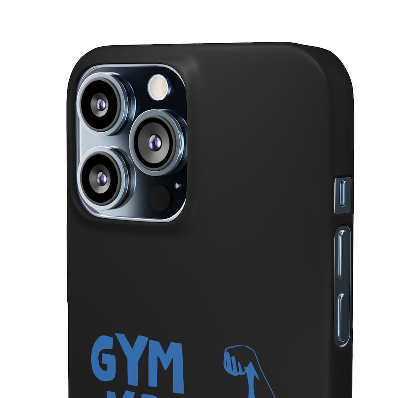 Gym Karo Pyar Nahin Snap Cases iPhone or Samsung - iPhone 13 Pro Max / Matte - Phone Case by GTA Desi Store