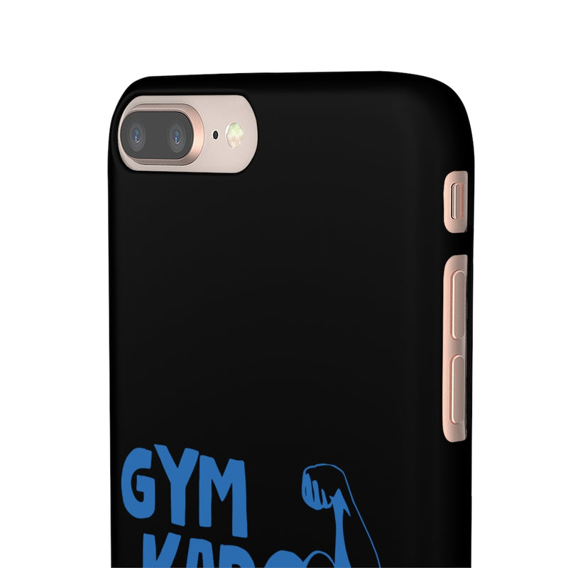 Gym Karo Pyar Nahin Snap Cases iPhone or Samsung - iPhone 8 Plus / Matte - Phone Case by GTA Desi Store