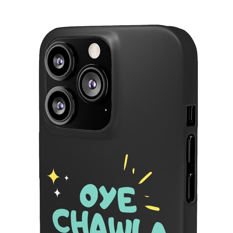Oye Chawla Na Maar Youth Snap Cases iPhone or Samsung - iPhone 13 Pro / Matte - Phone Case by GTA Desi Store
