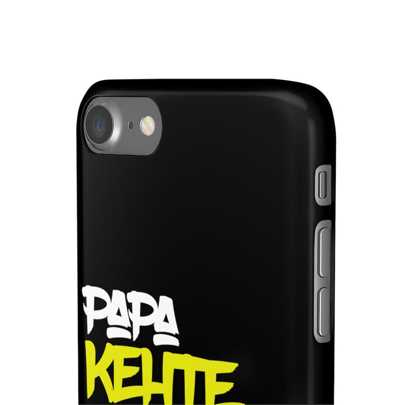 Papa Kehte Hain Bara Naam Karega Snap Cases iPhone or Samsung - iPhone 7 / Glossy - Phone Case by GTA Desi Store