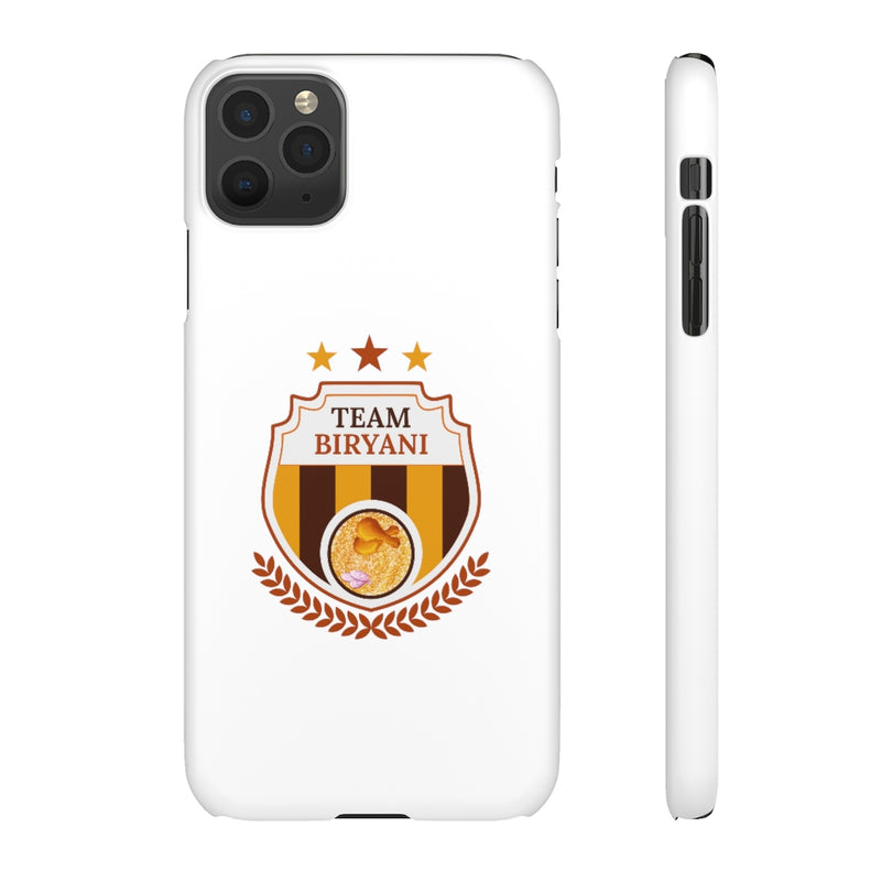 Team Biryani Snap Cases iPhone or Samsung - Phone Case by GTA Desi Store