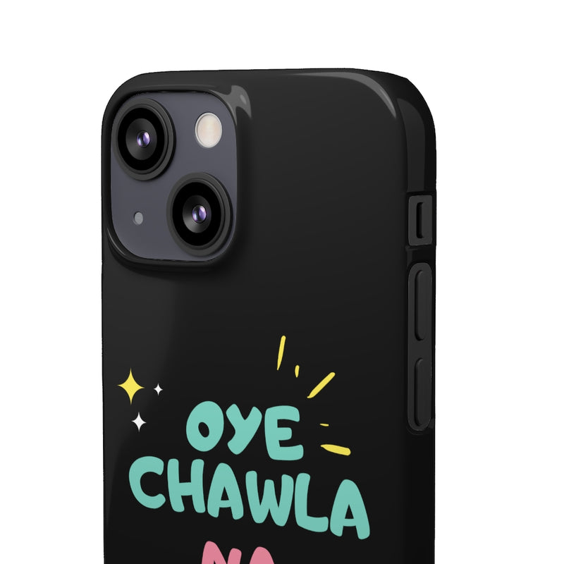Oye Chawla Na Maar Youth Snap Cases iPhone or Samsung - iPhone 13 Mini / Glossy - Phone Case by GTA Desi Store