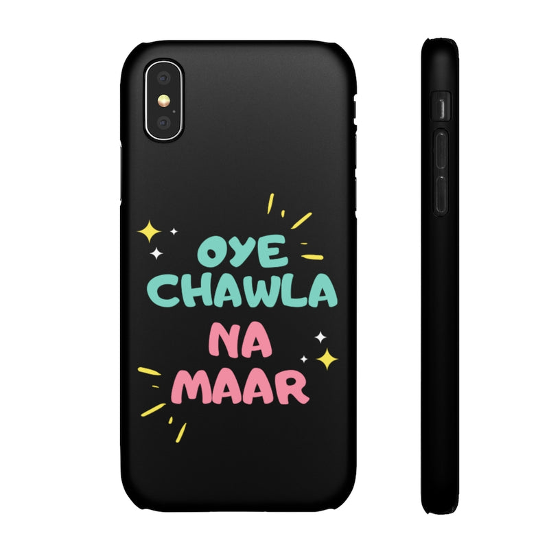Oye Chawla Na Maar Youth Snap Cases iPhone or Samsung - Phone Case by GTA Desi Store