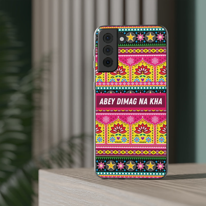 Abey Dimag Na Kha Flexi Cases - Phone Case by GTA Desi Store