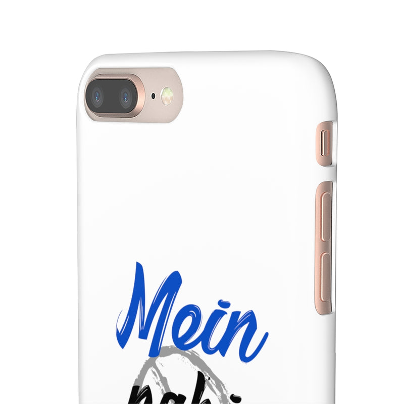 Mein Nahi Bataon gaa Snap Cases iPhone or Samsung - iPhone 8 Plus / Matte - Phone Case by GTA Desi Store
