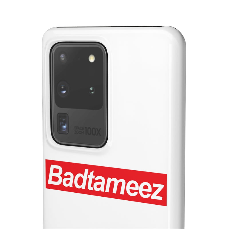 Badtameez Snap Cases iPhone or Samsung - Samsung Galaxy S20 Ultra / Glossy - Phone Case by GTA Desi Store