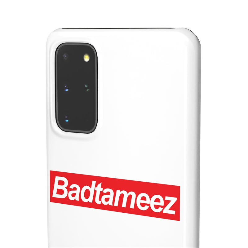 Badtameez Snap Cases iPhone or Samsung - Samsung Galaxy S20+ / Glossy - Phone Case by GTA Desi Store