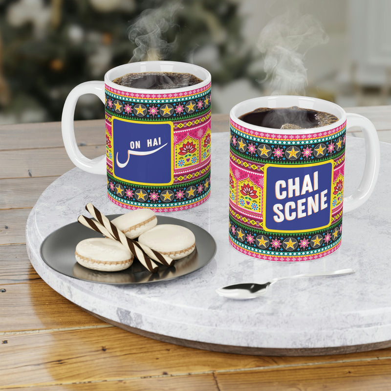 CHAI SCENE ON HAI Ceramic Mug (11oz)