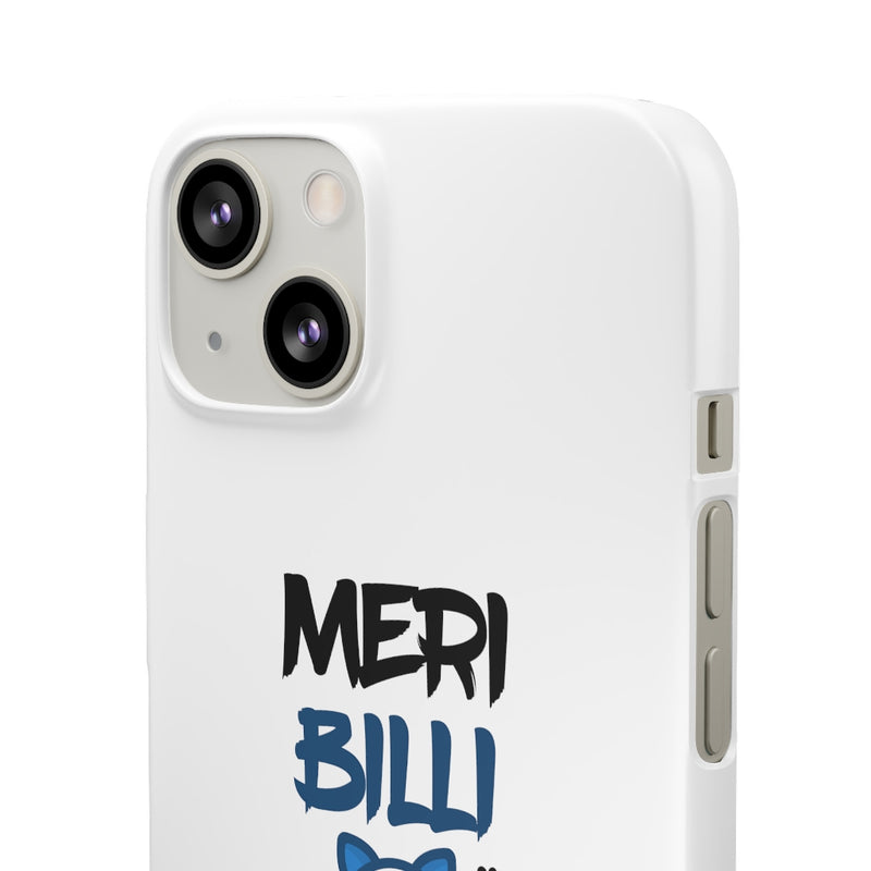 Meri Billi Menu Meow Snap Cases iPhone or Samsung - iPhone 13 / Matte - Phone Case by GTA Desi Store