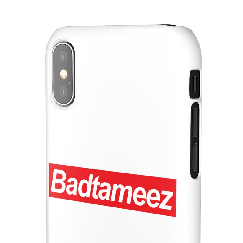 Badtameez Snap Cases iPhone or Samsung - iPhone XS / Glossy - Phone Case by GTA Desi Store