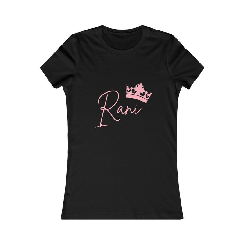 Rani Women's Favorite Tee - Black / S - T-Shirt by GTA Desi Store