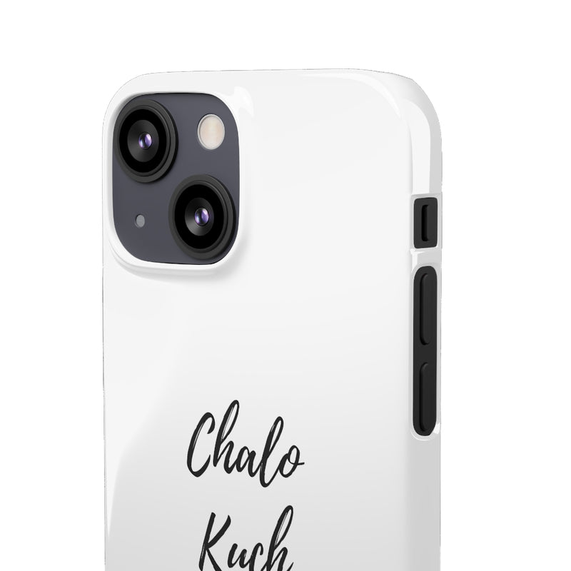 Chalo Kuch Kaand Karien Snap Cases iPhone or Samsung - iPhone 13 Mini / Glossy - Phone Case by GTA Desi Store
