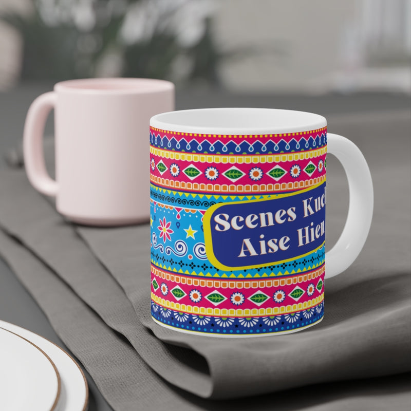 Scenes Kuch Aise Hien Ceramic Mugs (11oz\15oz\20oz) - Mug by GTA Desi Store
