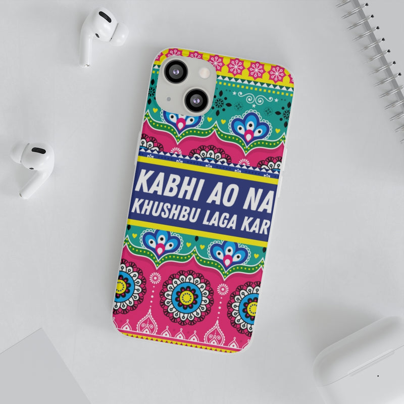 Kabhi Ao Na Khushbu Laga Kar Flexi Cases - Phone Case by GTA Desi Store