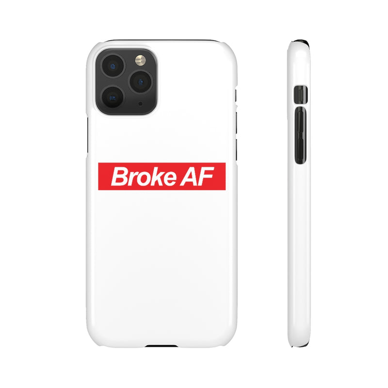 Broke AF Snap Cases iPhone or Samsung - Phone Case by GTA Desi Store