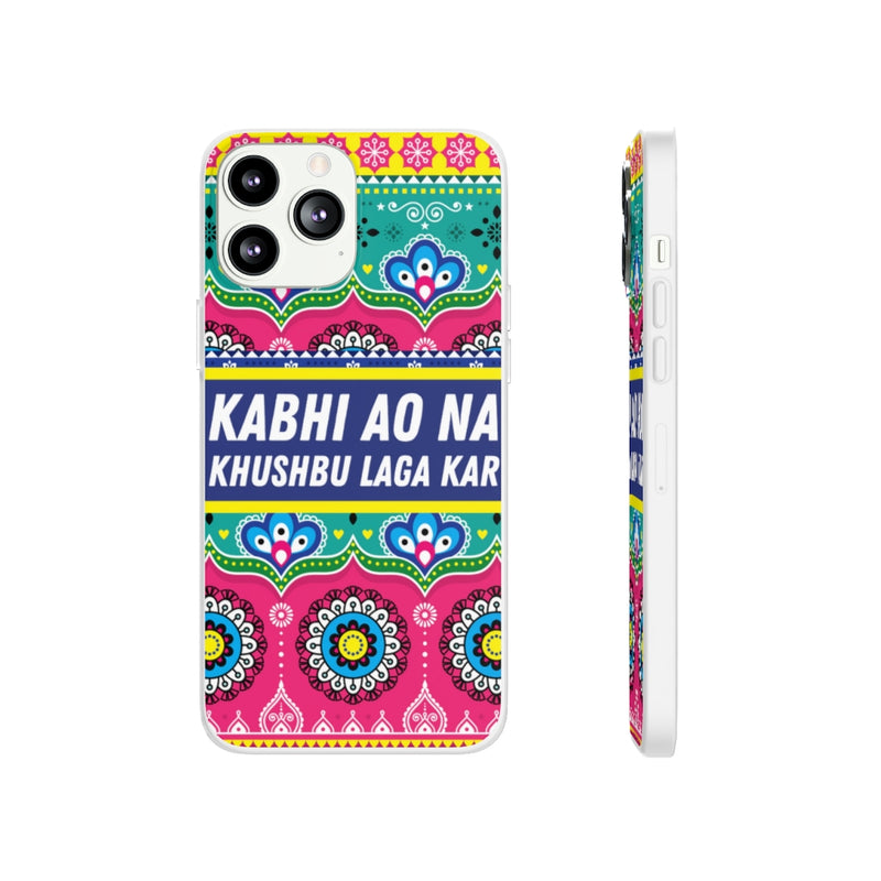 Kabhi Ao Na Khushbu Laga Kar Flexi Cases - iPhone 13 Pro Max with gift packaging - Phone Case by GTA Desi Store