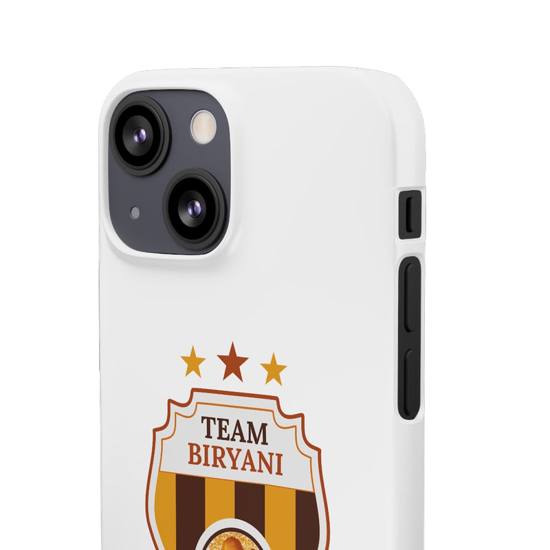 Team Biryani Snap Cases iPhone or Samsung - iPhone 13 Mini / Matte - Phone Case by GTA Desi Store